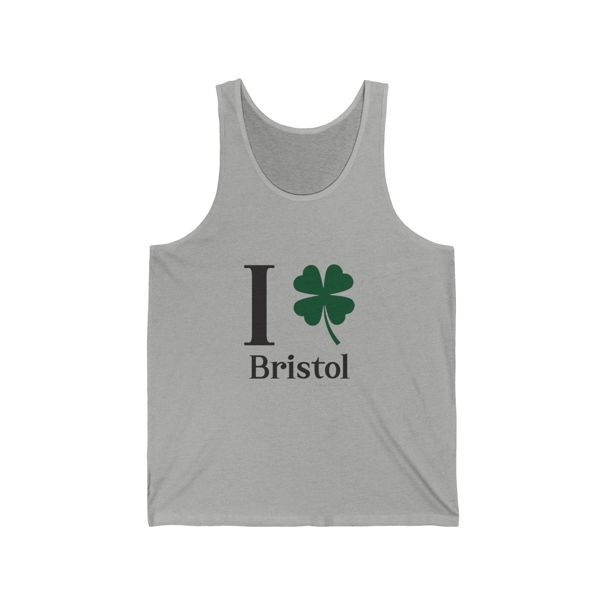 I Clover Bristol // Bristol CT St. Patrick's Day tank top shirt  // finding connecticut 