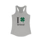 I Clover Bristol // Bristol CT St. Patrick's Day women's tank top shirt  // finding connecticut
