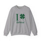 I Clover Bristol // Bristol Connecticut St. Patrick's Day  sweatshirt  // finding connecticut