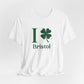 I Clover Bristol // Bristol Connecticut St. Patrick's Day  t shirt  // finding connecticut