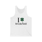 I Clover Brookfield, Brookfield conencticut st Patrick’s day unisex tank top shirt Finding Connecticut