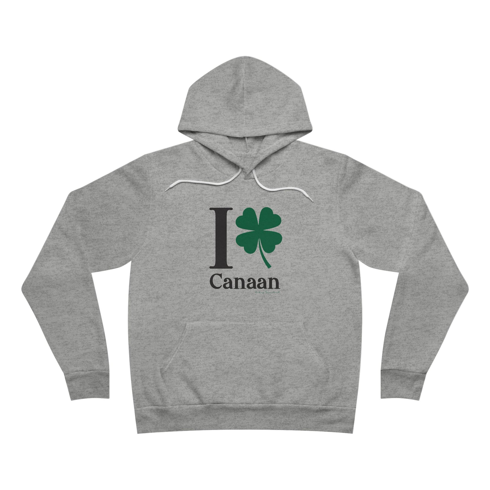 I Clover Canaan // Canaan CT unisex hoodies sweatshirts // finding connecticut 