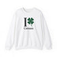 I Clover Canaan // Canaan CT unisex sweatshirts // finding connecticut 