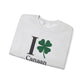 I Clover Canaan // Canaan CT unisex sweatshirts // finding connecticut 