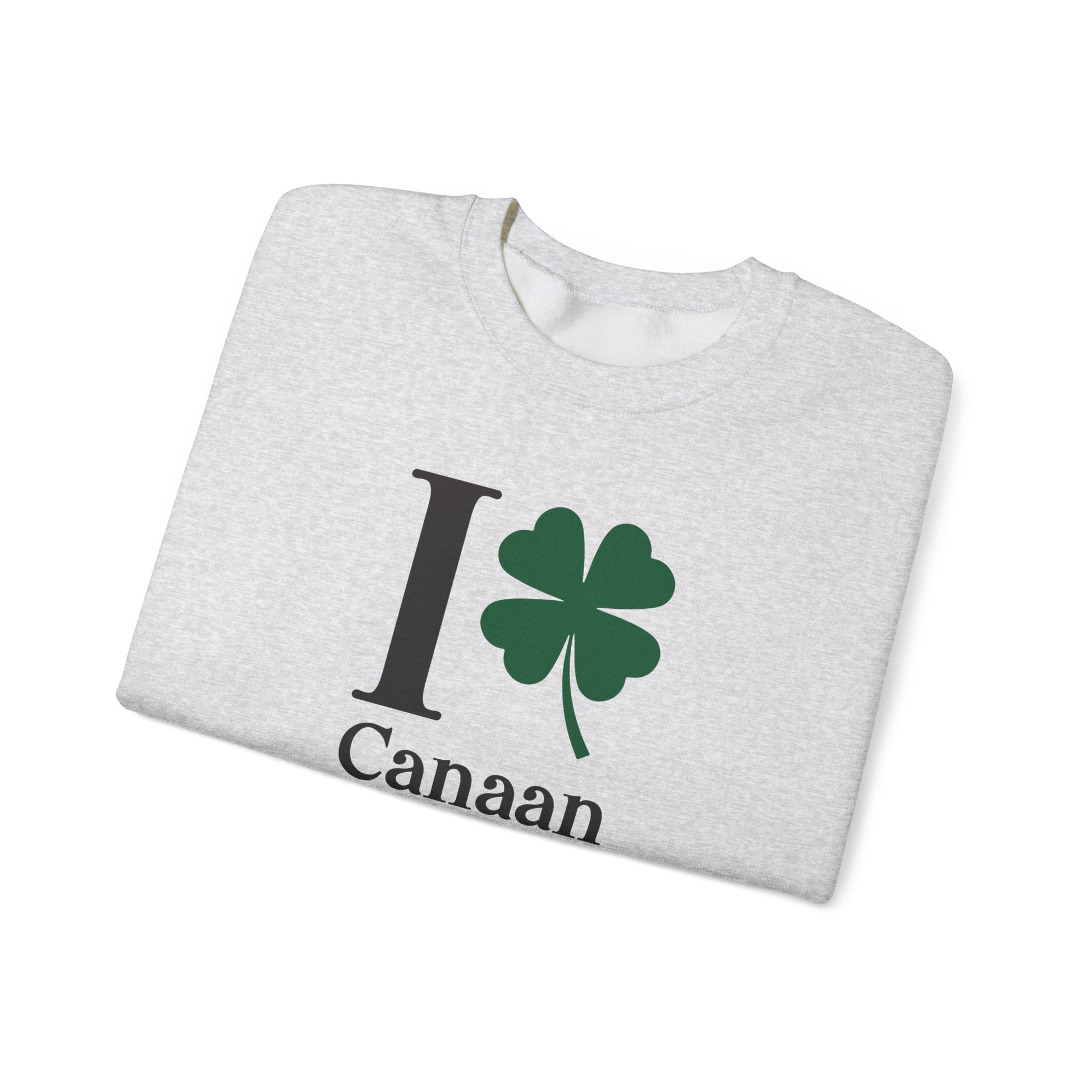 I Clover Canaan // Canaan CT unisex sweatshirts // finding connecticut 