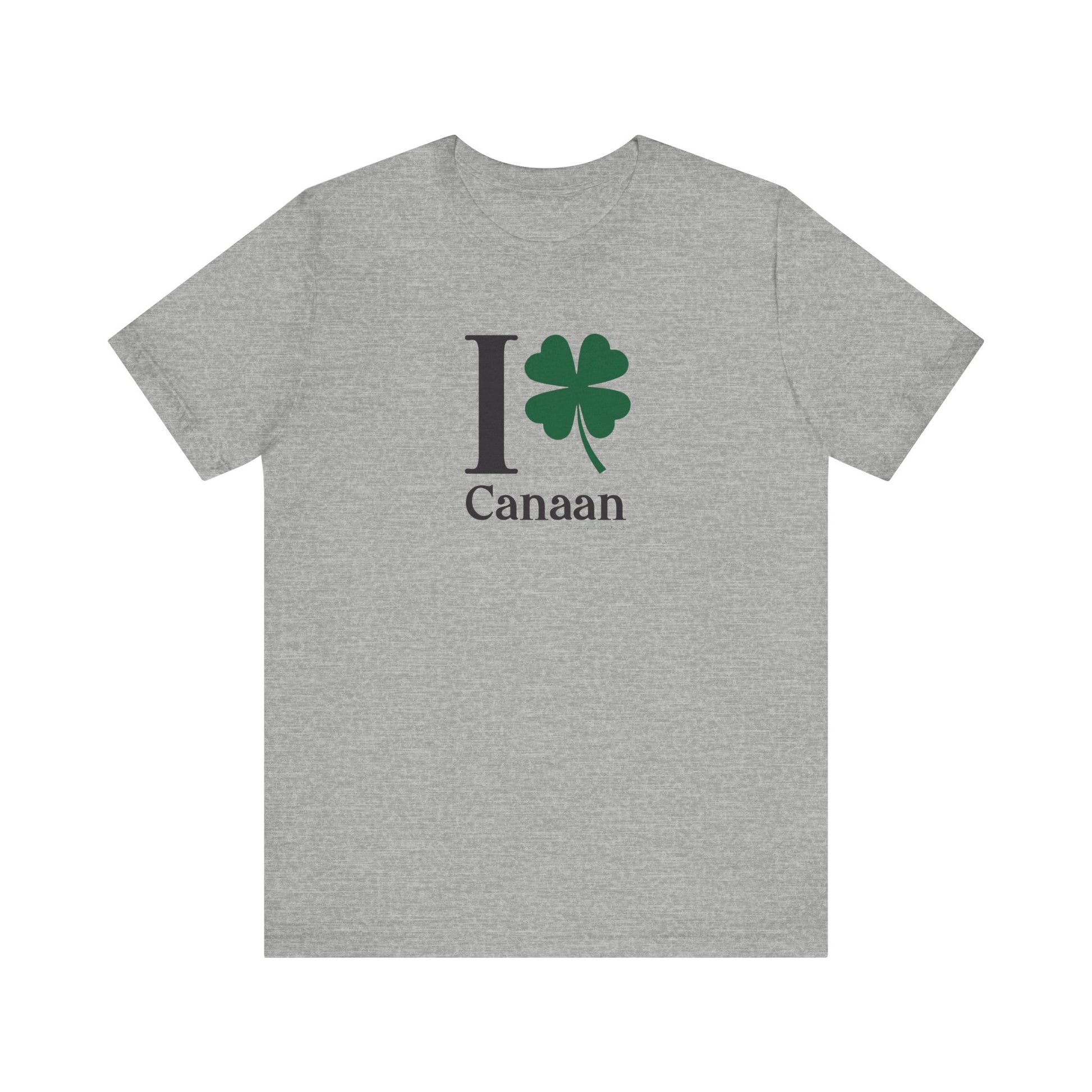 I Clover Canaan // Canaan CT unisex t shirts // finding connecticut 