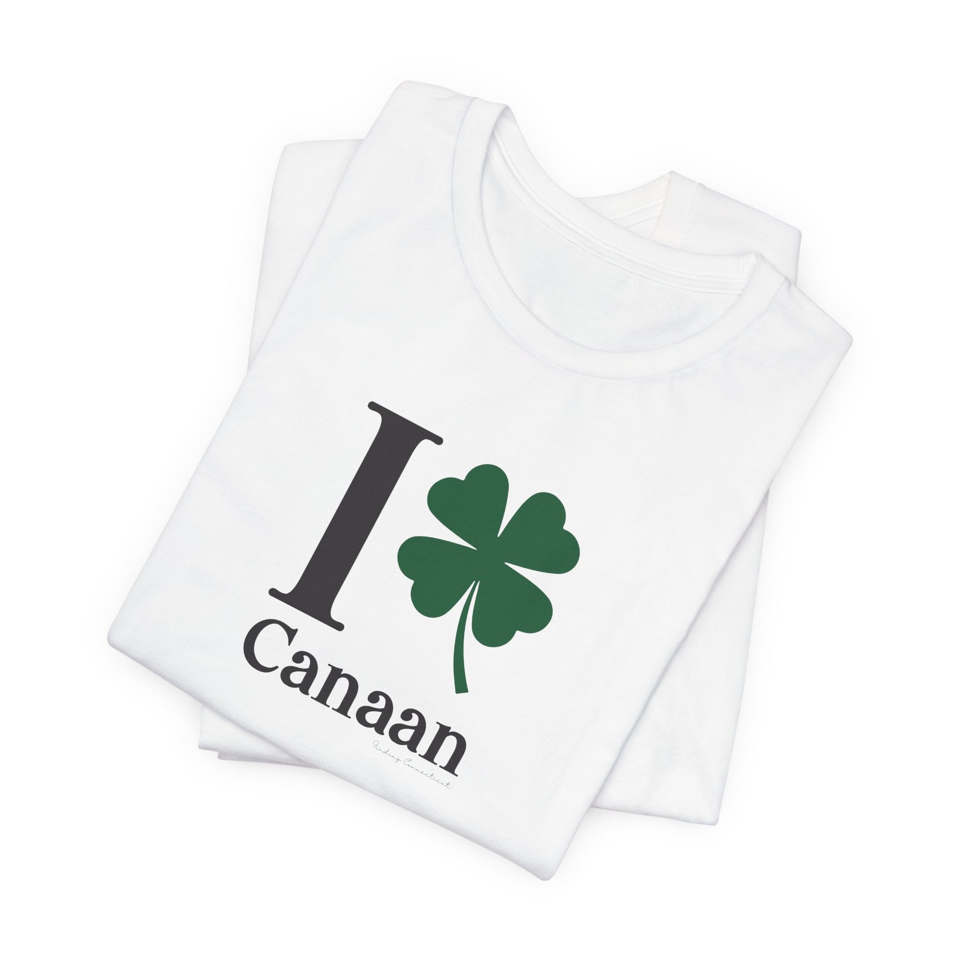I Clover Canaan // Canaan CT unisex t shirts // finding connecticut 