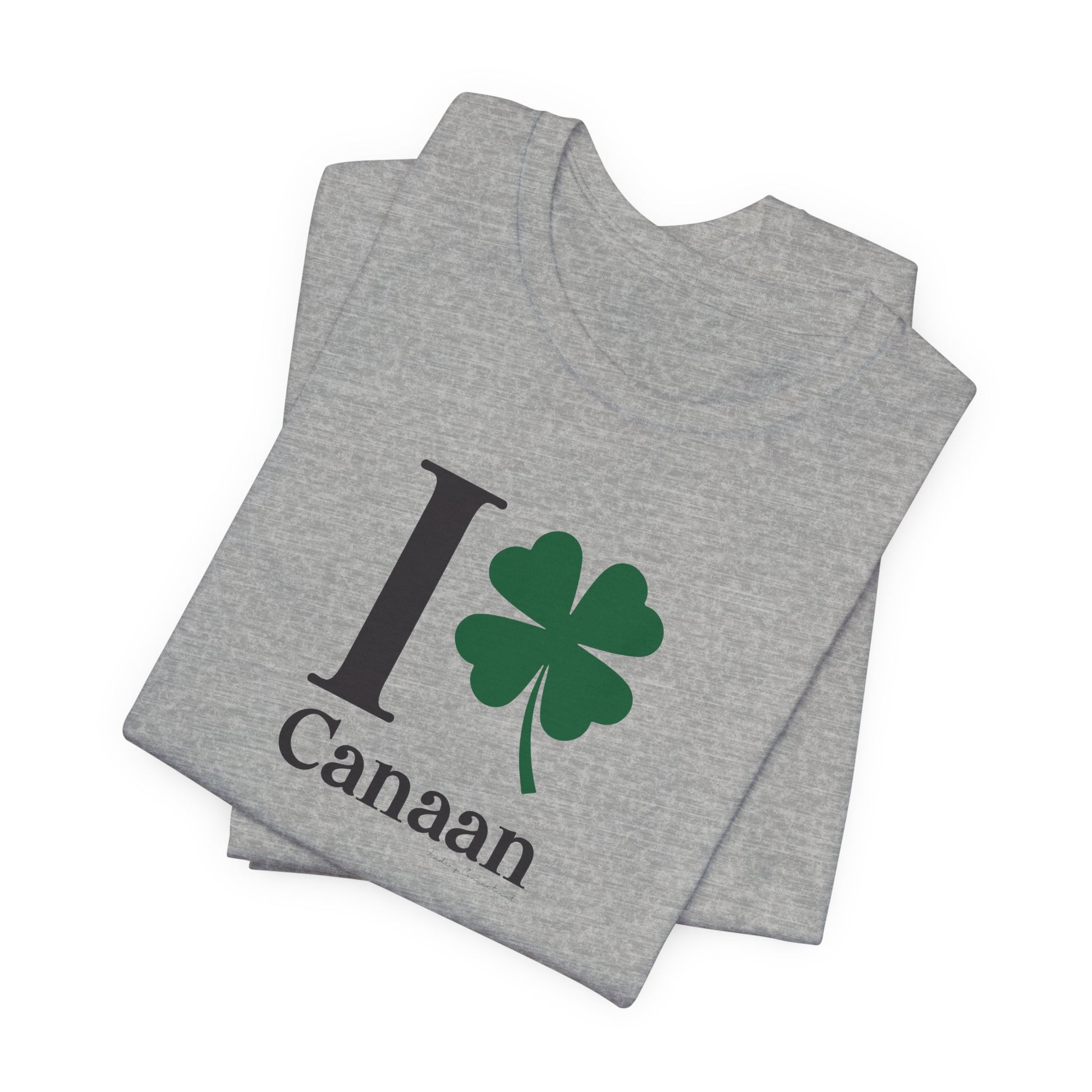 I Clover Canaan // Canaan CT unisex t shirts // finding connecticut 