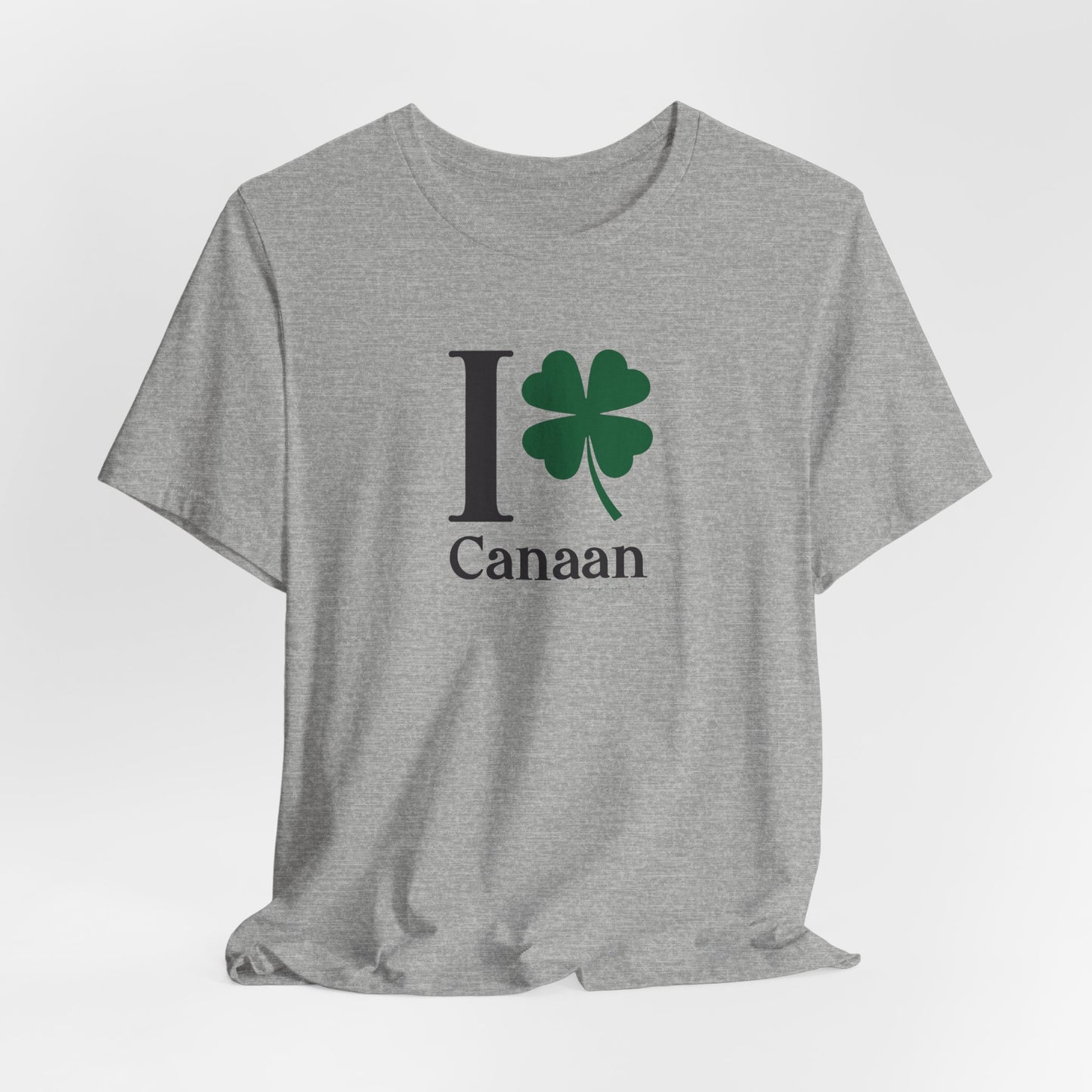 I Clover Canaan // Canaan CT unisex t shirts // finding connecticut 