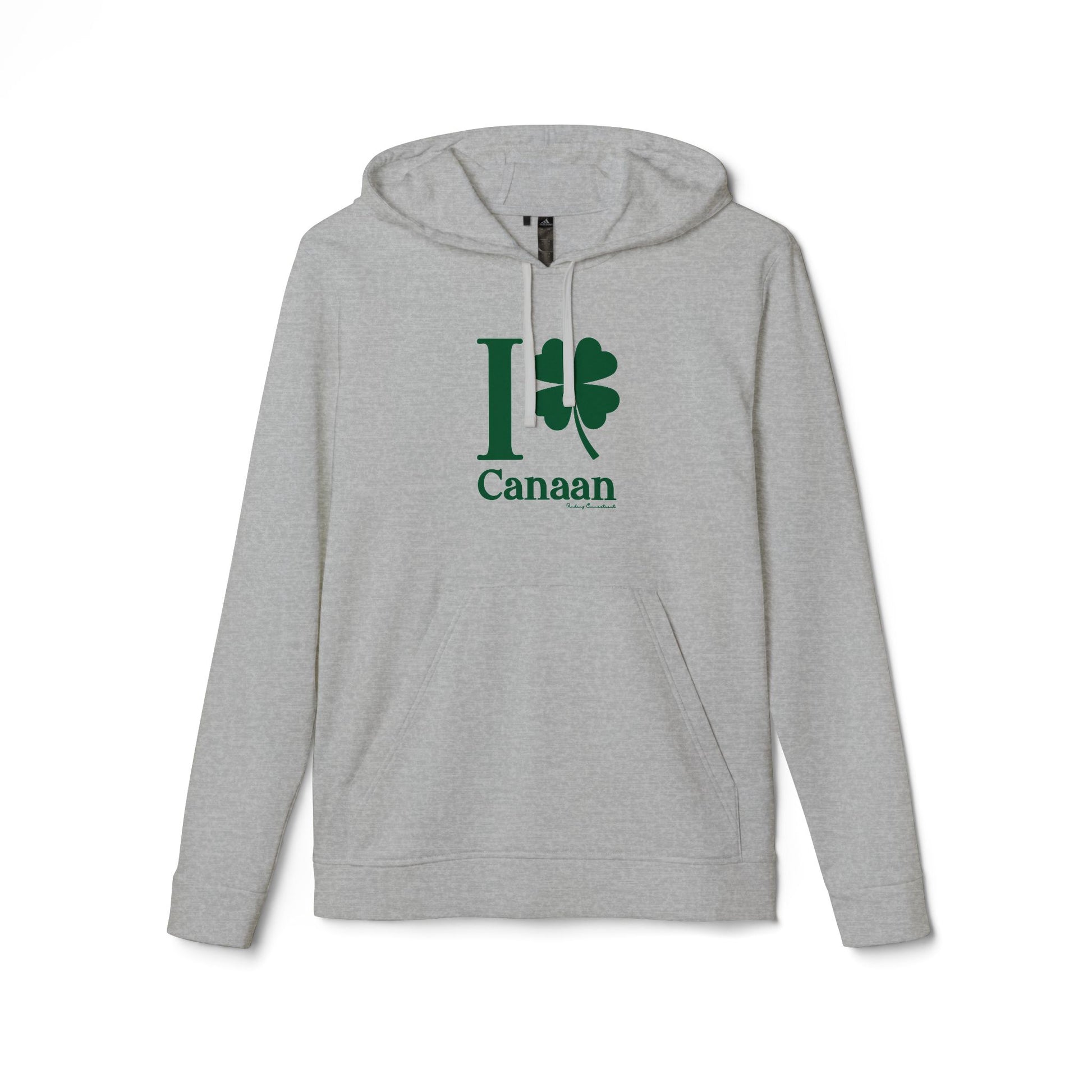 I Clover Canaan // Canaan Connecticut unisex adidas hoodies sweatshirts // finding connecticut 