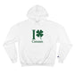 I Clover Canaan // Canaan Connecticut unisex champion hoodies sweatshirts // finding connecticut 
