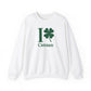 I Clover Canaan // Canaan Connecticut unisex sweatshirts // finding connecticut 