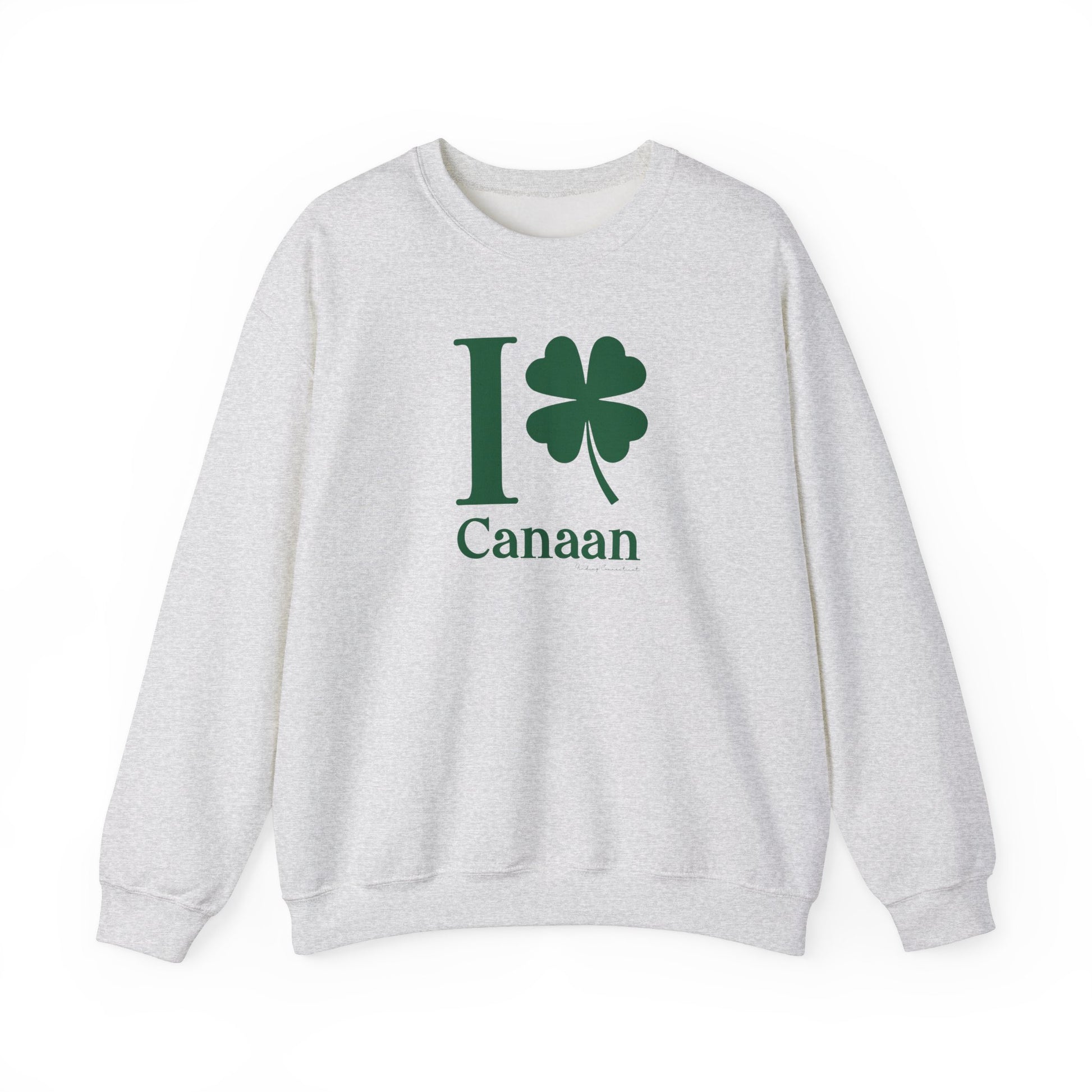 I Clover Canaan // Canaan Connecticut unisex sweatshirts // finding connecticut