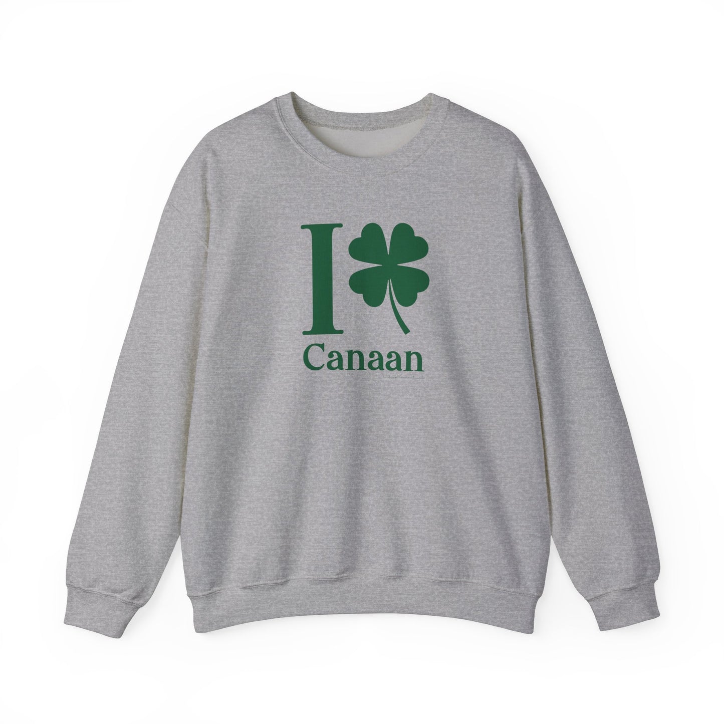 I Clover Canaan // Canaan Connecticut unisex sweatshirts // finding connecticut