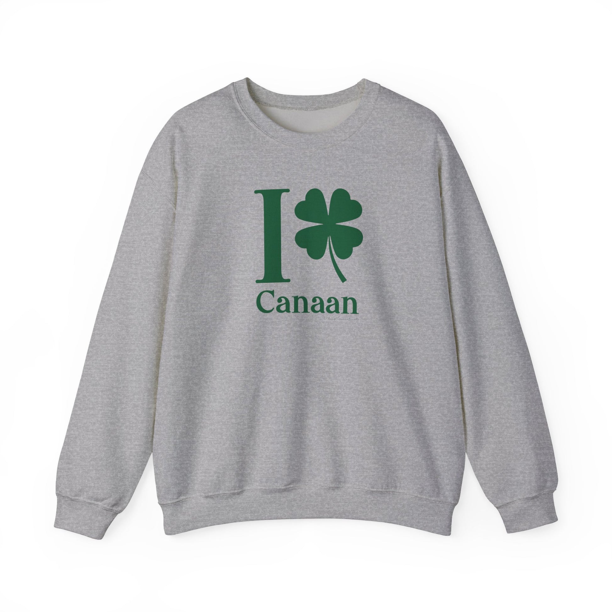 I Clover Canaan // Canaan Connecticut unisex sweatshirts // finding connecticut