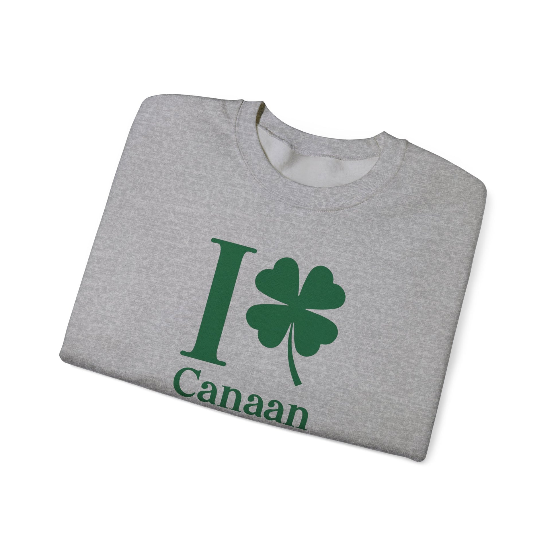 I Clover Canaan // Canaan Connecticut unisex sweatshirts // finding connecticut