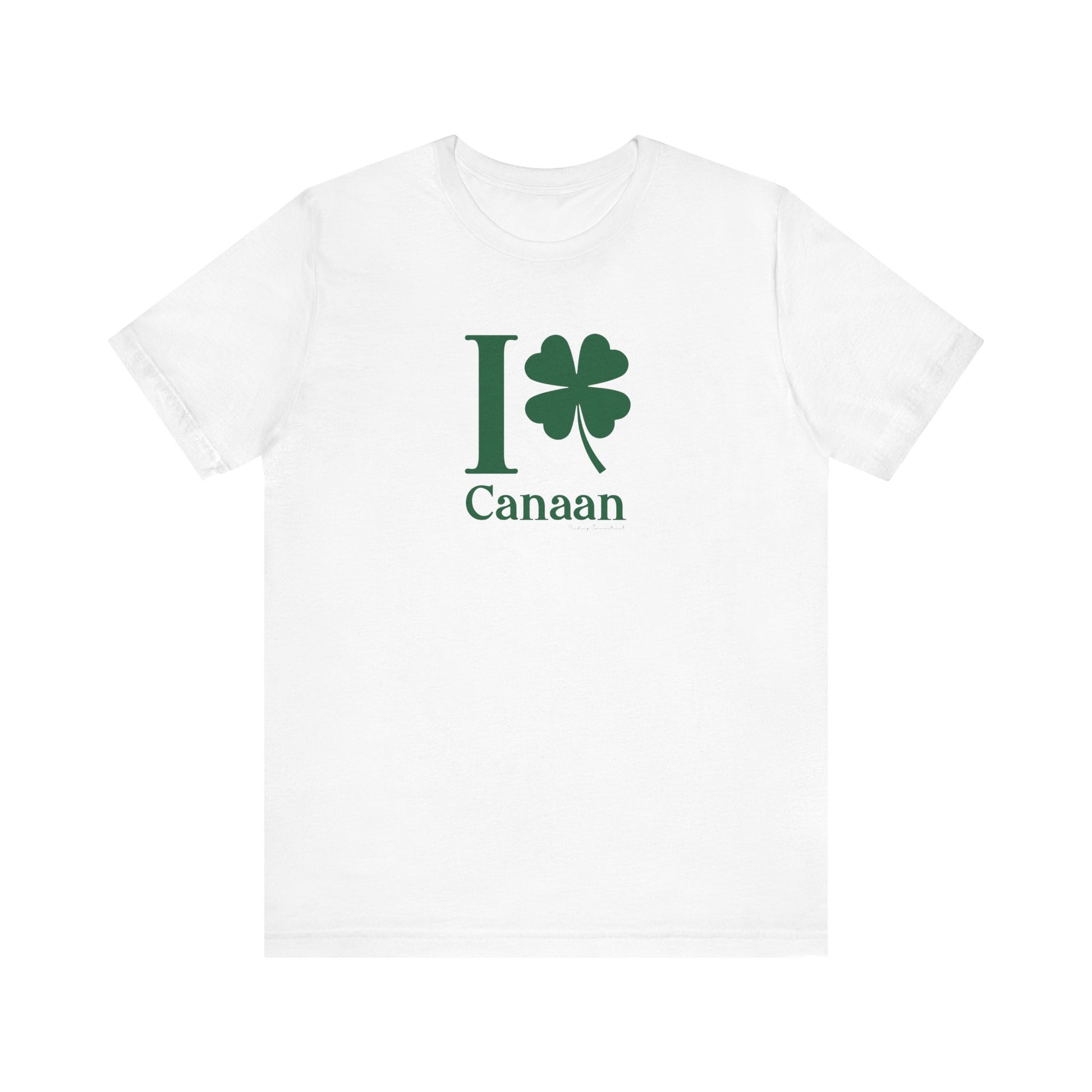 I Clover Canaan // Canaan Connecticut unisex t shirt  // finding connecticut 