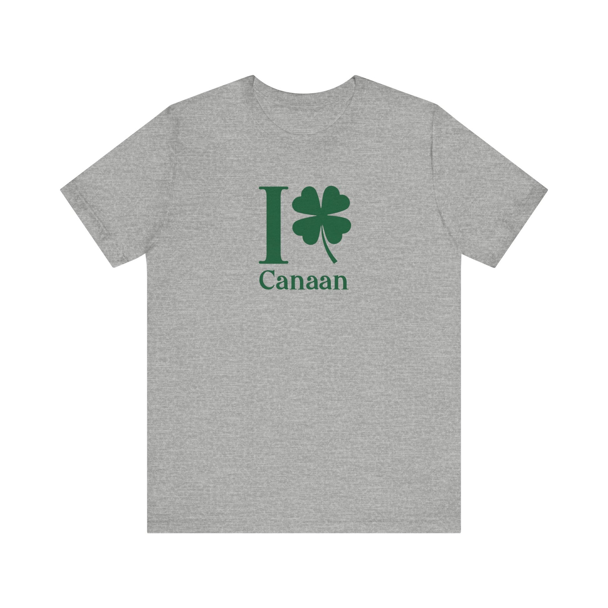 I Clover Canaan // Canaan Connecticut unisex t shirt  // finding connecticut 