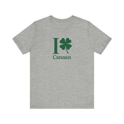 I Clover Canaan // Canaan Connecticut unisex t shirt  // finding connecticut 