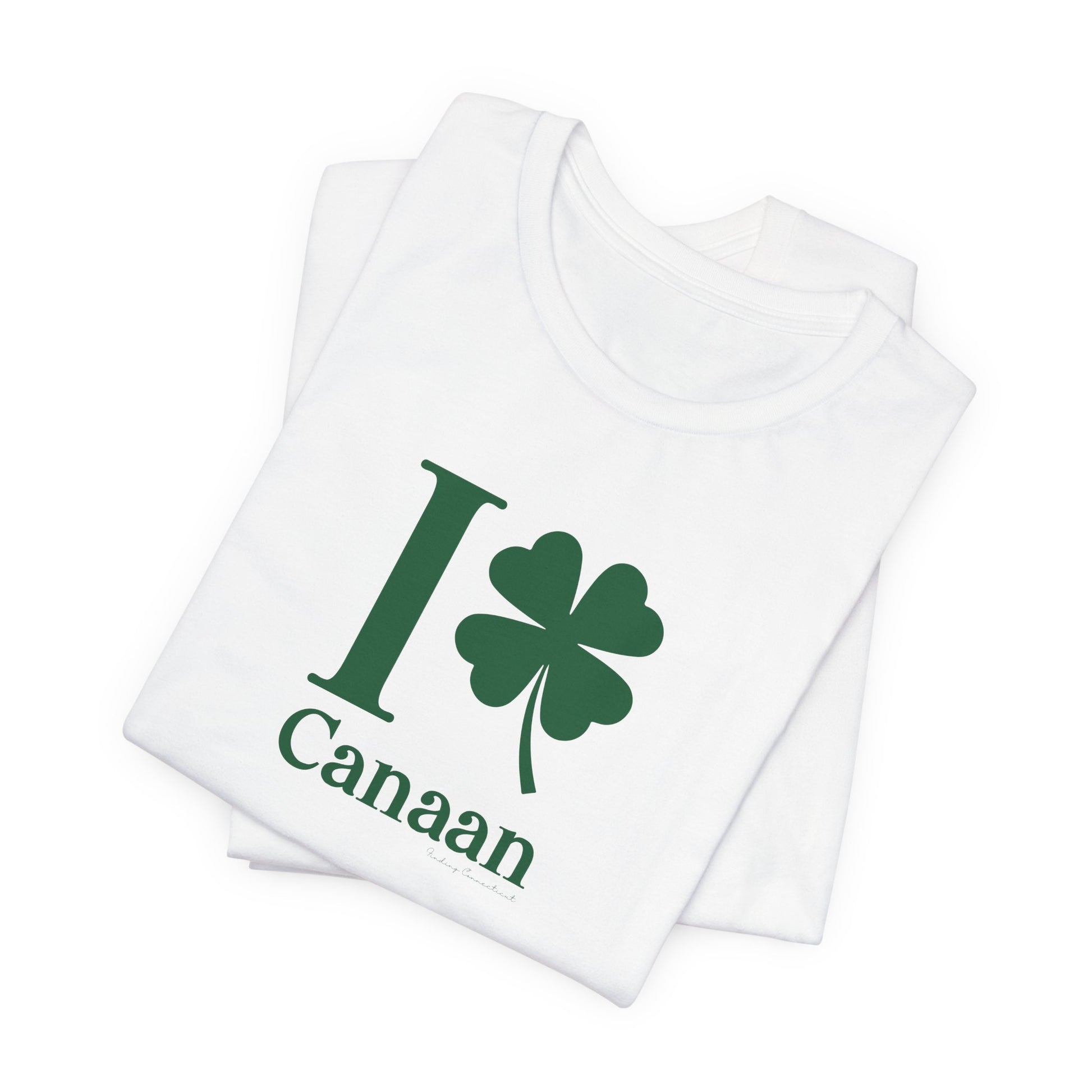 I Clover Canaan // Canaan Connecticut unisex t shirt  // finding connecticut 