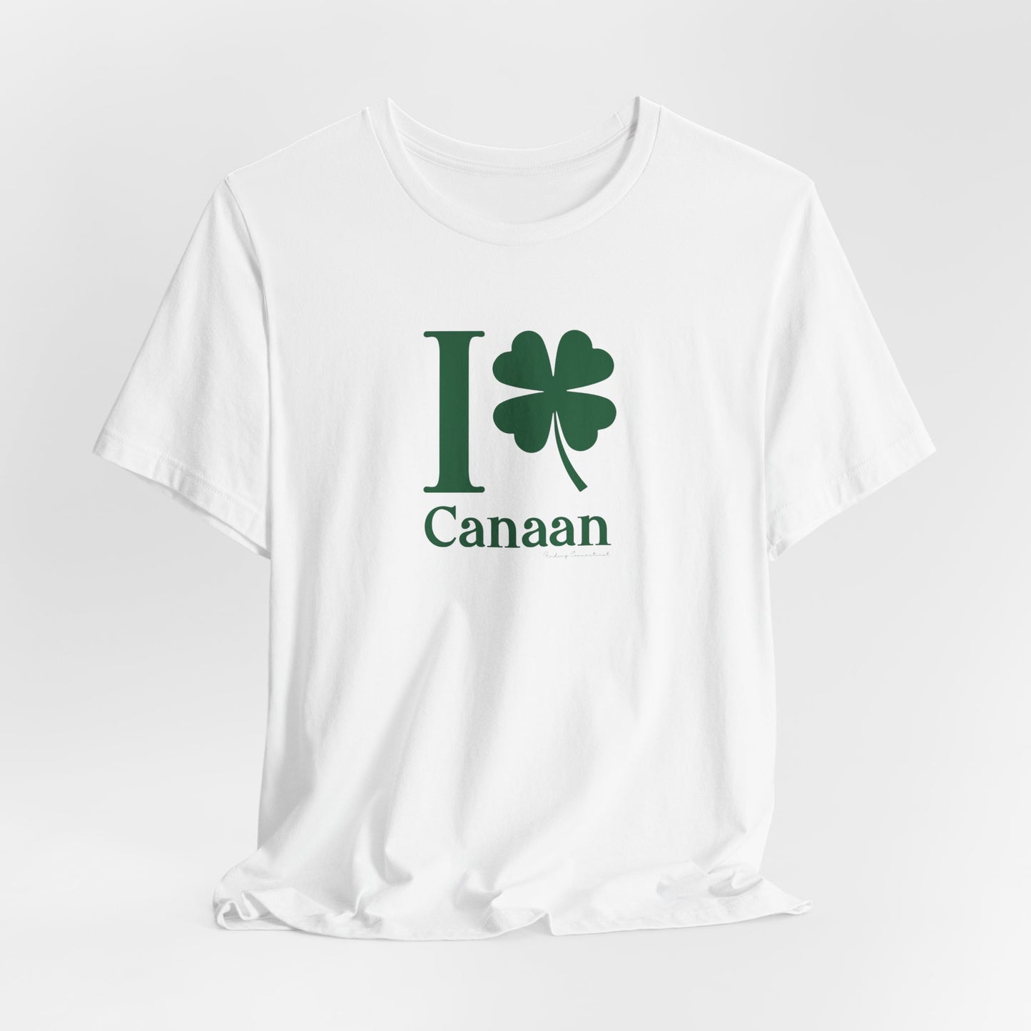 I Clover Canaan // Canaan Connecticut unisex t shirt  // finding connecticut 