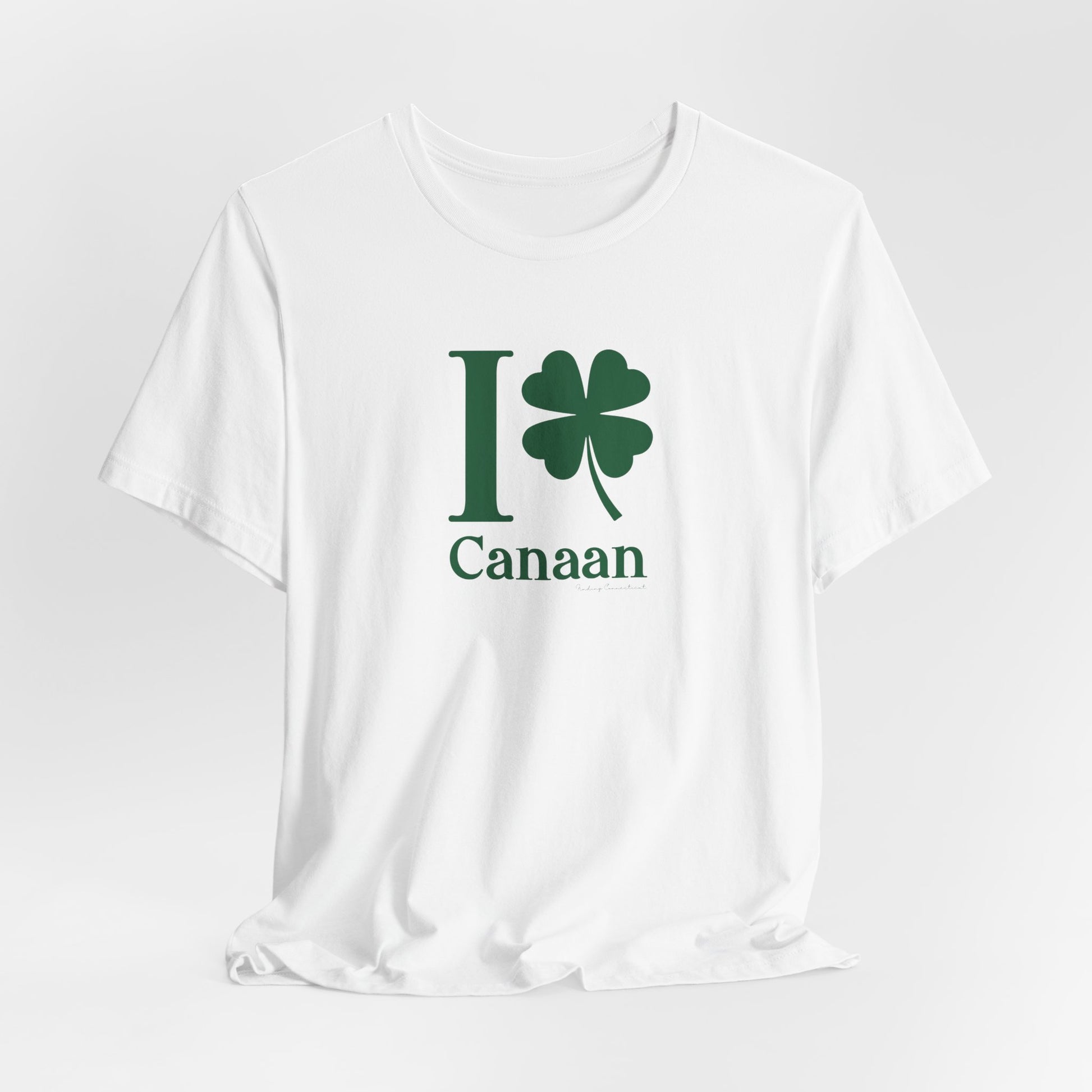 I Clover Canaan // Canaan Connecticut unisex t shirt  // finding connecticut 