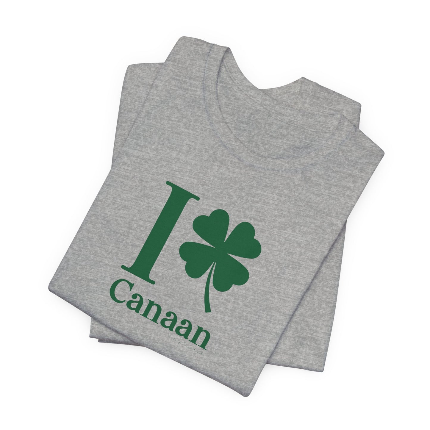 I Clover Canaan // Canaan Connecticut unisex t shirt  // finding connecticut 