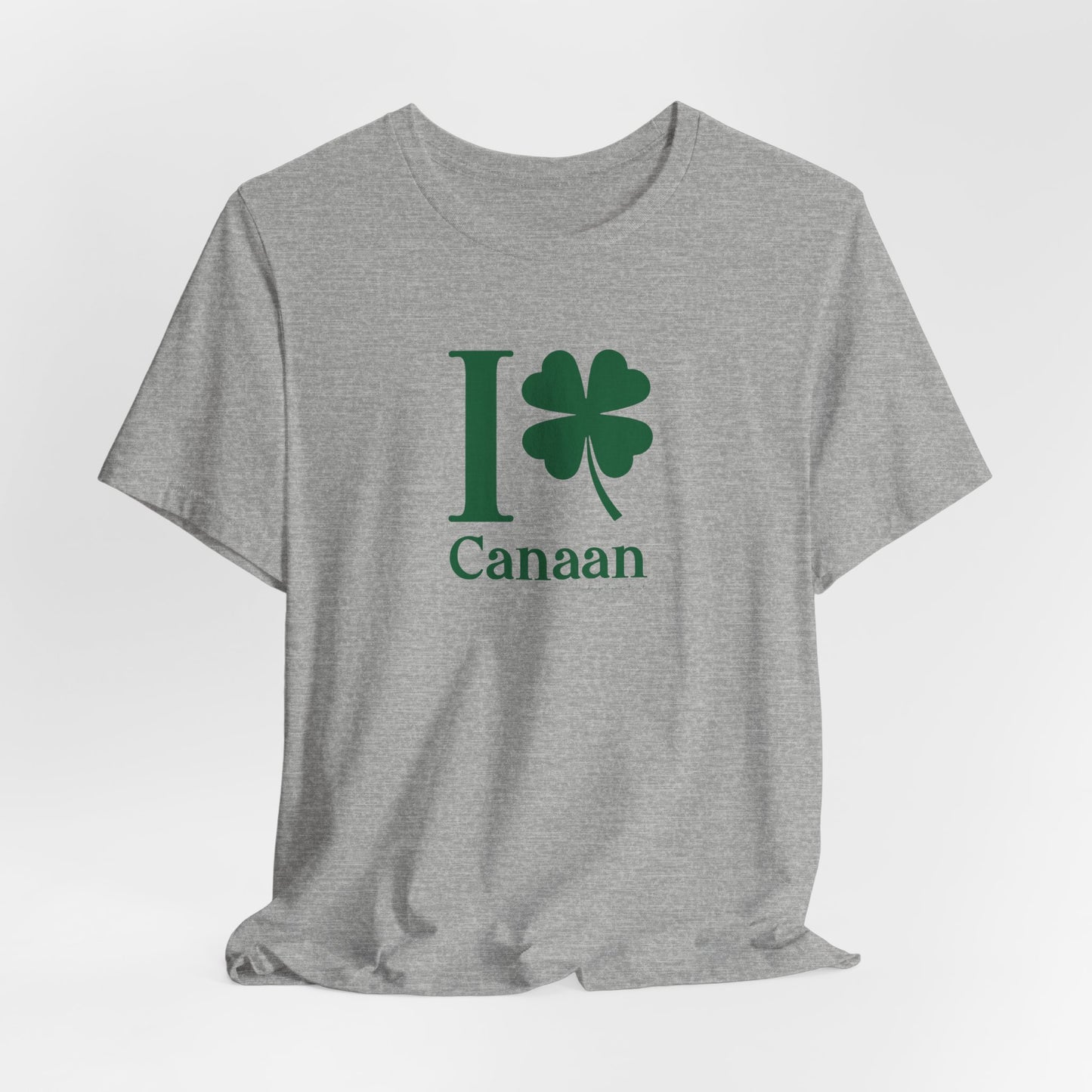 I Clover Canaan // Canaan Connecticut unisex t shirt  // finding connecticut 