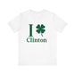 I Clover Clinton // Clinton CT st. Patricks day unisex t shirt // finding connecticut  
