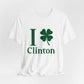I Clover Clinton // Clinton CT st. Patricks day unisex t shirt // finding connecticut  