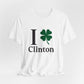 I Clover Clinton // Clinton Connecticut st. Patricks day t shirt // finding connecticut 