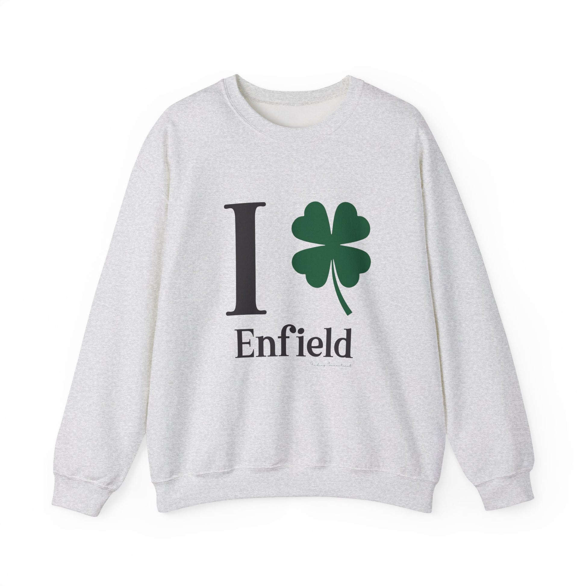 I Clover Enfield // Enfield CT unisex crewneck sweatshirt // finding connecticut