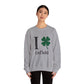 I Clover Enfield // Enfield CT unisex crewneck sweatshirt // finding connecticut