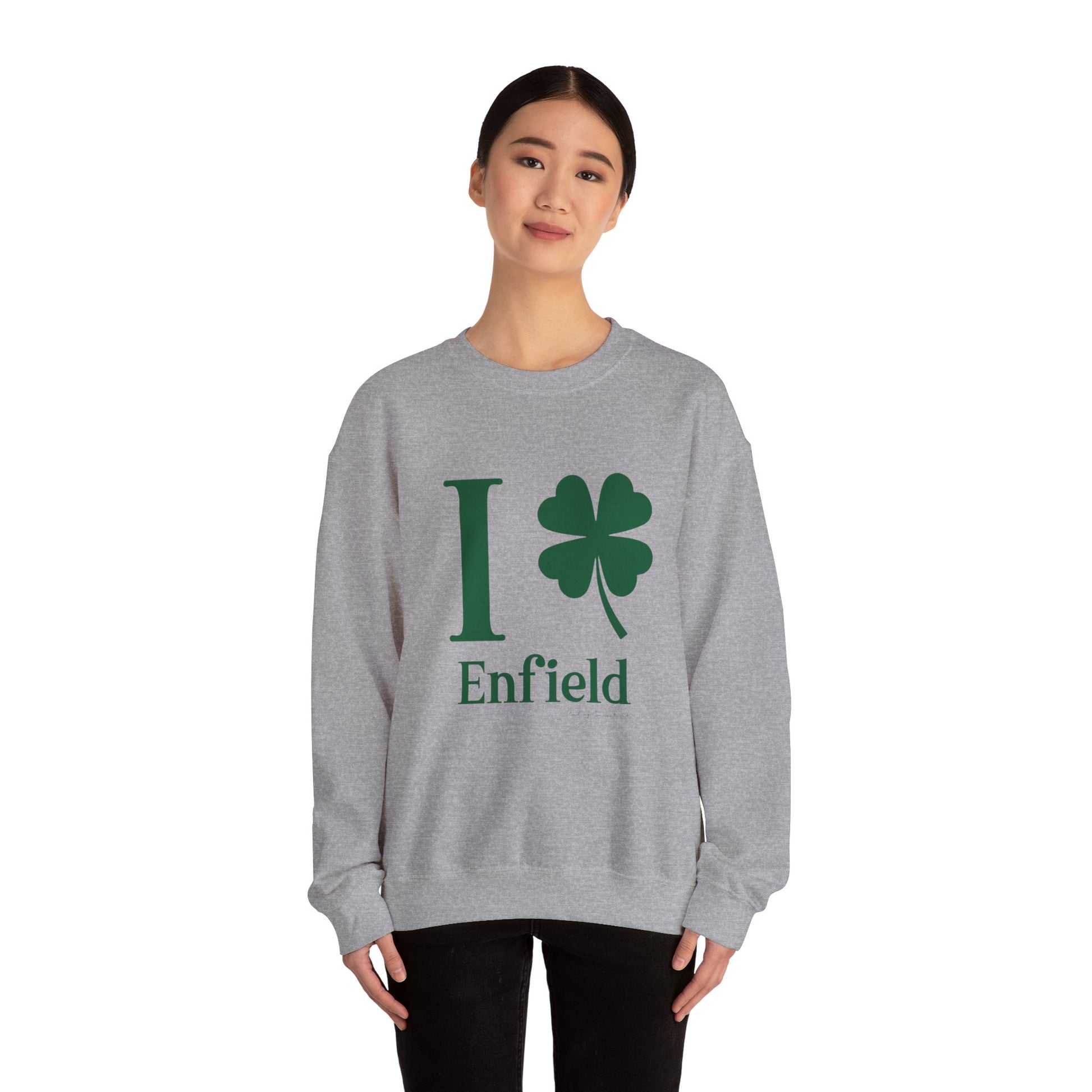 I Clover Enfield // Enfield Connecticut unisex crewneck sweatshirt // finding connecticut