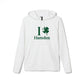 I Clover Hamden // hamden connecticut st. Patrick's day Adidas hoodie sweatshirt // finding connecticut 
