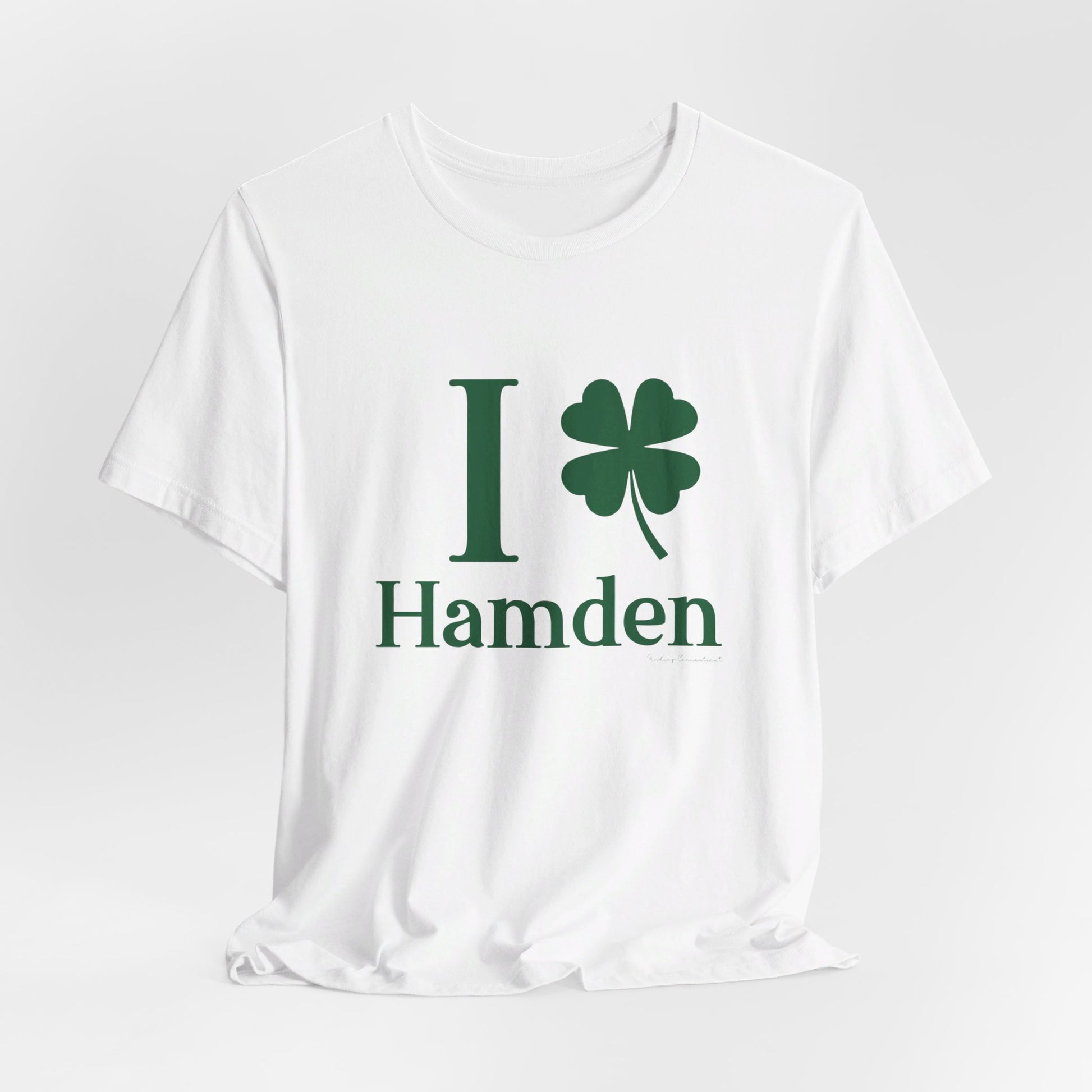  I Clover Hamden // hamden connecticut st. Patrick's day t shirt // finding connecticut 