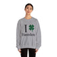 I Clover Hamden // hamden ct st. Patrick's day  sweatshirt  // finding connecticut  