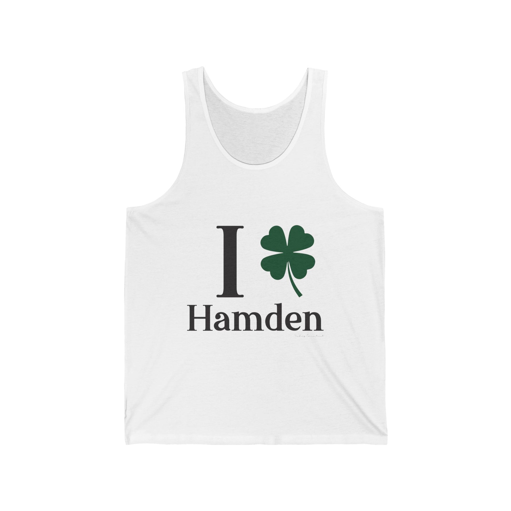 I Clover Hamden // hamden ct st. Patrick's day tank top shirt // finding connecticut  