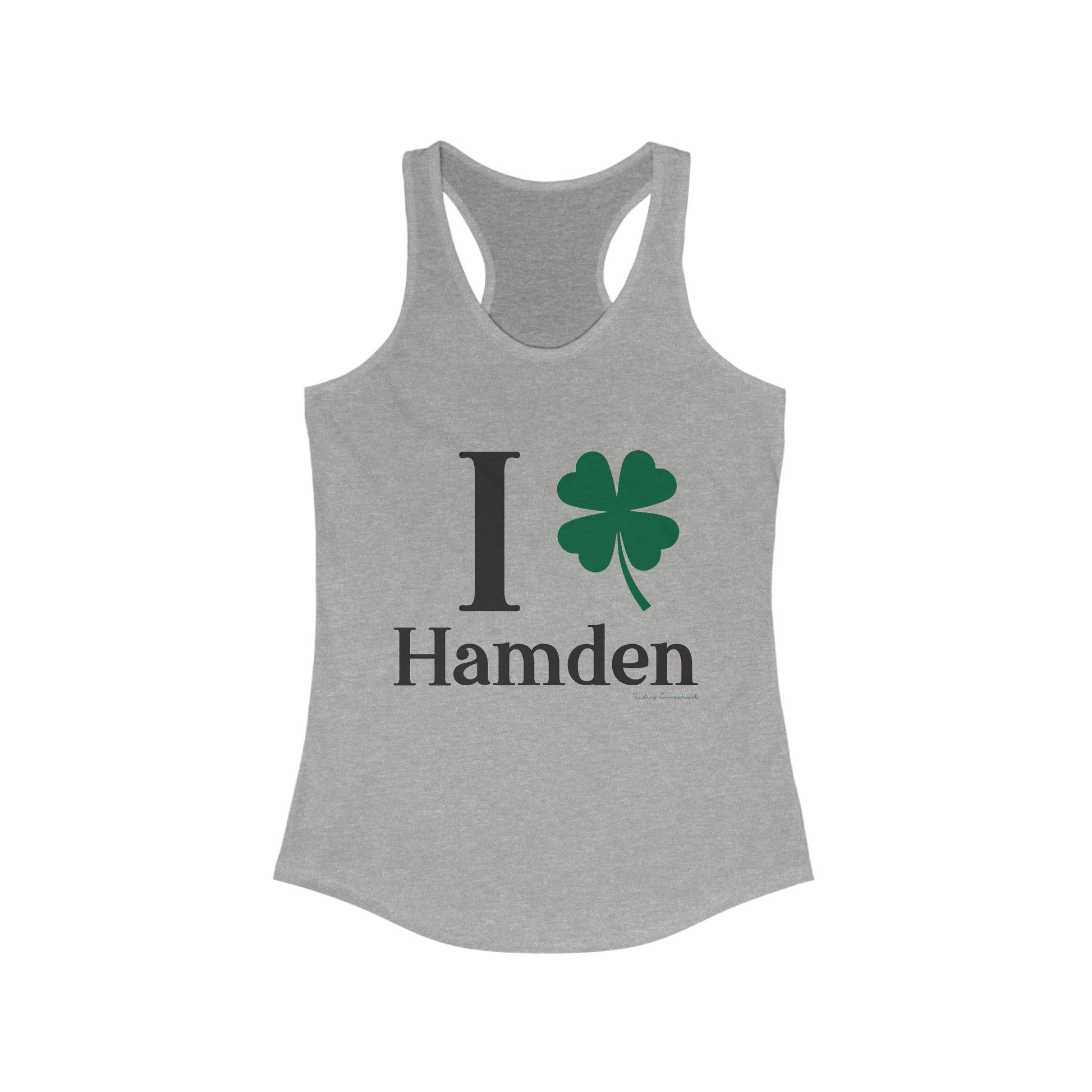I Clover Hamden // hamden ct st. Patrick's day tank top shirts   // finding connecticut  