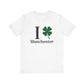 I Clover Manchester // Manchester CT unisex t shirt // finding connecticut 