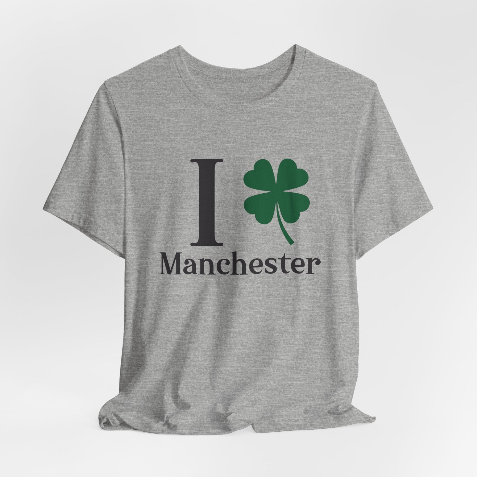 I Clover Manchester // Manchester CT unisex t shirt // finding connecticut 