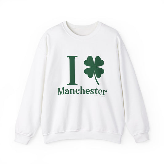 I Clover Manchester // Manchester Connecticut sweatshirt // finding connecticut 