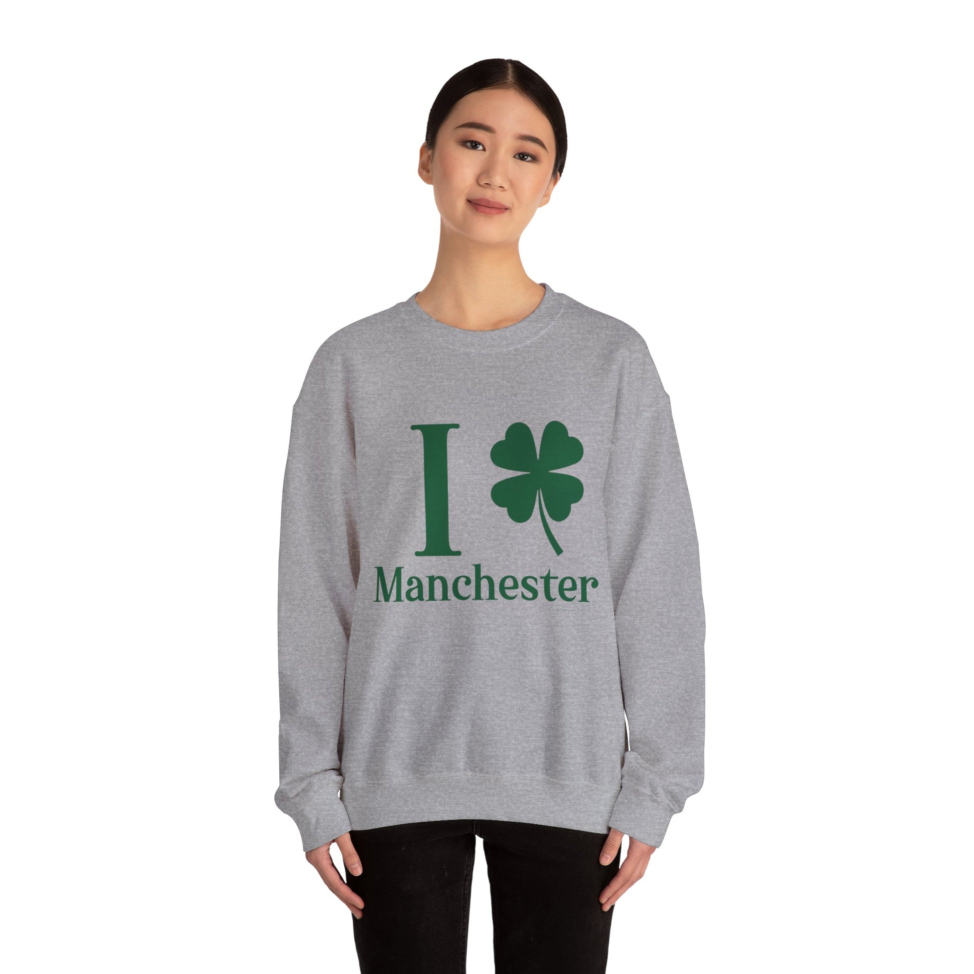 I Clover Manchester // Manchester Connecticut sweatshirt // finding connecticut 