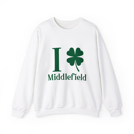 I Clover Middlefield // Middlefield Connecticut sweatshirt // finding connecticut  