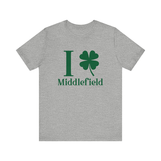 I Clover Middlefield // Middlefield Connecticut t shirt // finding connecticut  
