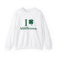I Clover Middletown /// Middletown CT st patricks unisex sweatshirt // finding connecticut