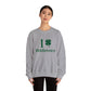 I Clover Middletown /// Middletown CT st patricks unisex sweatshirt // finding connecticut