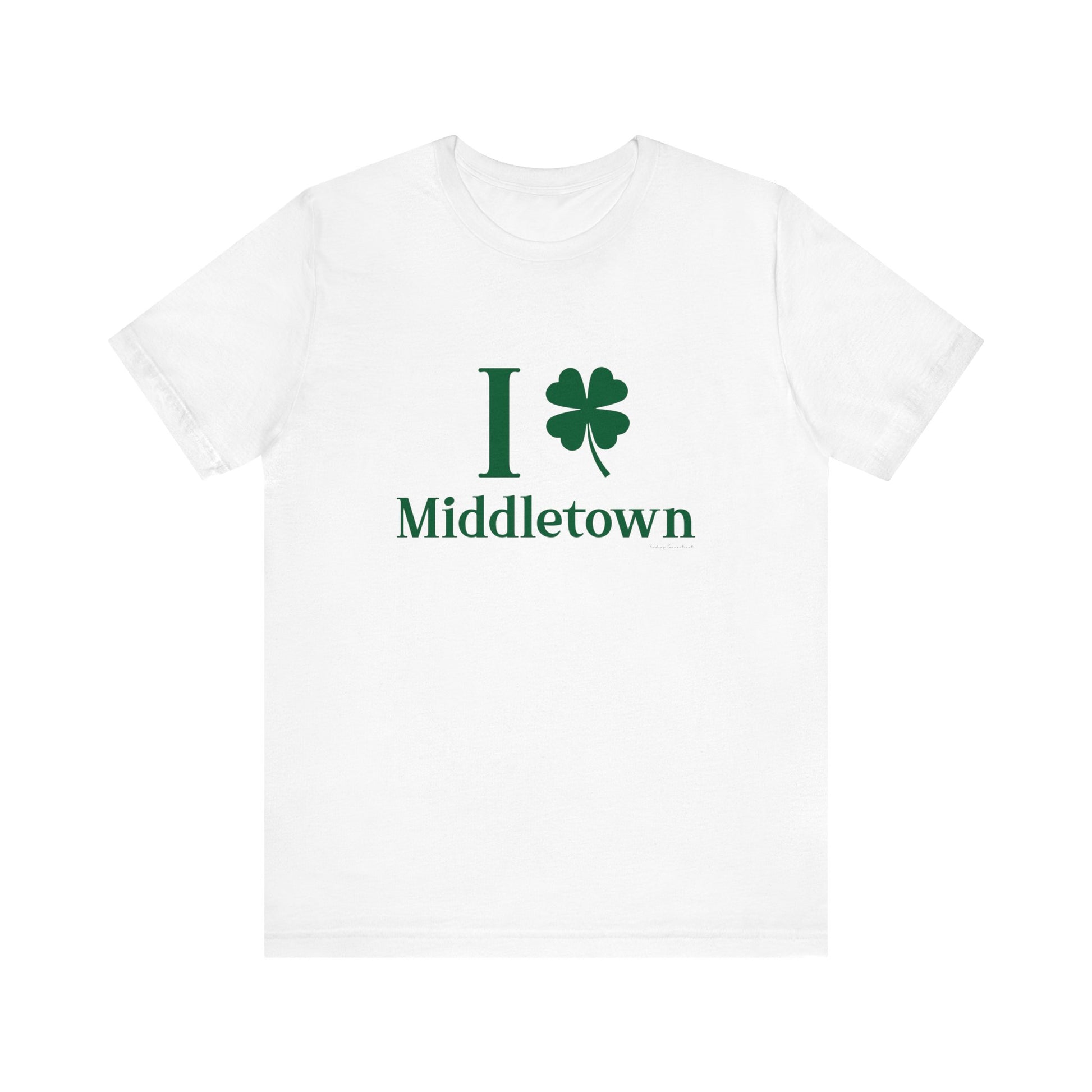 I Clover Middletown /// Middletown CT st patricks unisex t shirt // finding connecticut 