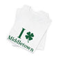 I Clover Middletown /// Middletown CT st patricks unisex t shirt // finding connecticut 