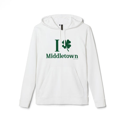I Clover Middletown /// Middletown Connecticut st patricks  addias hoodie sweatshirt // finding connecticut